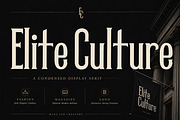 Elite Culture, a Serif Font by Wow Magic (Thumbnail 2 of 5)