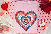 Valentines Day Heart Png, an Illustration by Canvas Craft (Thumbnail 3 of 6)