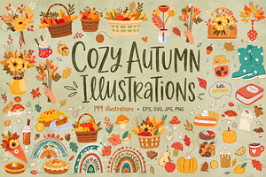 Cozy Fall Clipart