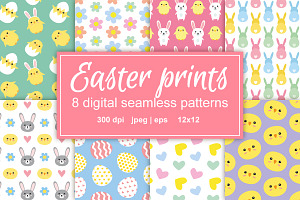 Easter Patterns Set