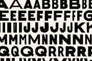 Mixed Font! Handmade! Bold! Texture!, a Font by Studio Funshop by Kelli (Thumbnail 5 of 13)
