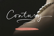 Contury | Handwritten Font, a Handwritten Font by Lemonthe (Thumbnail 1 of 7)