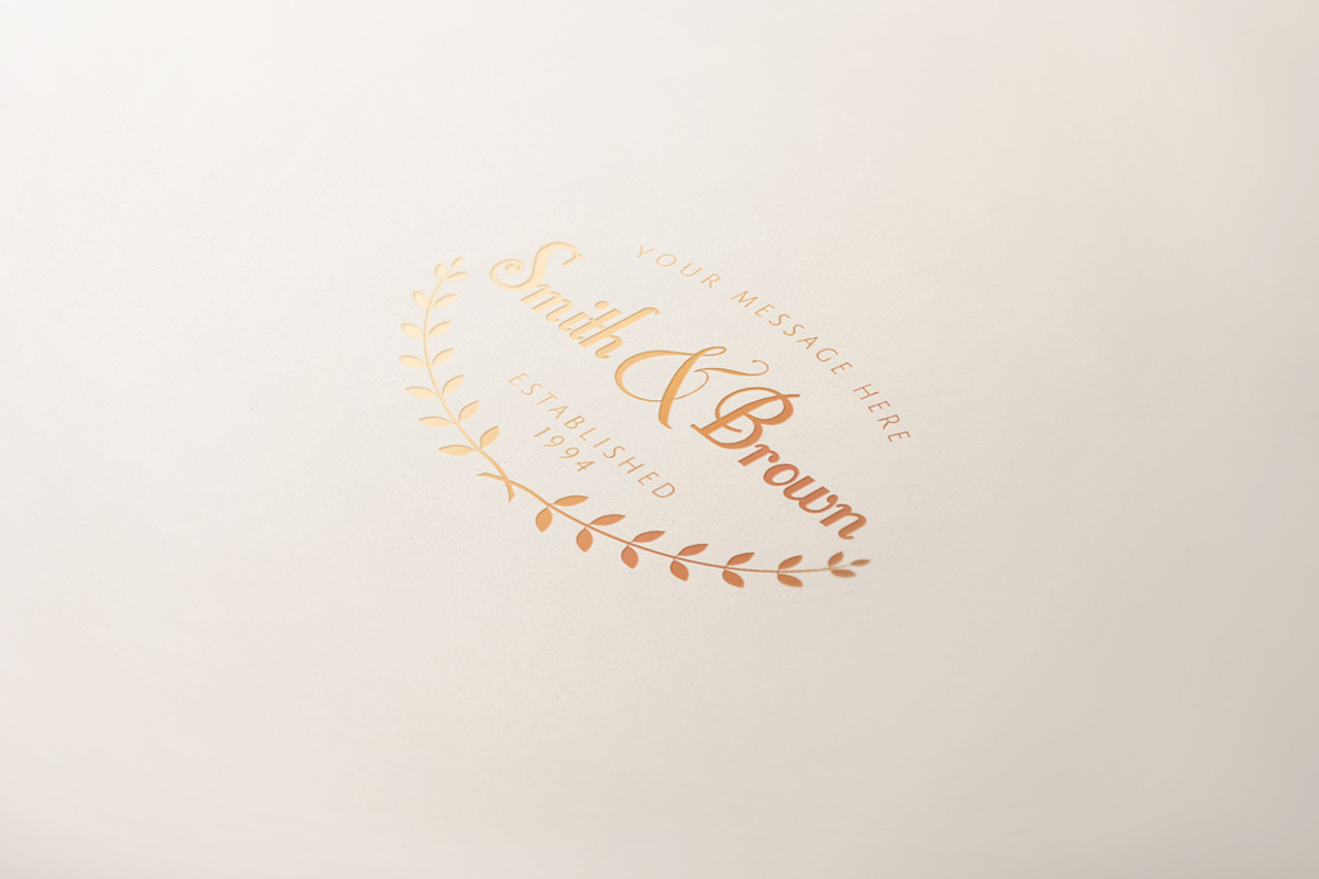 Logo mock-ups template preview 4