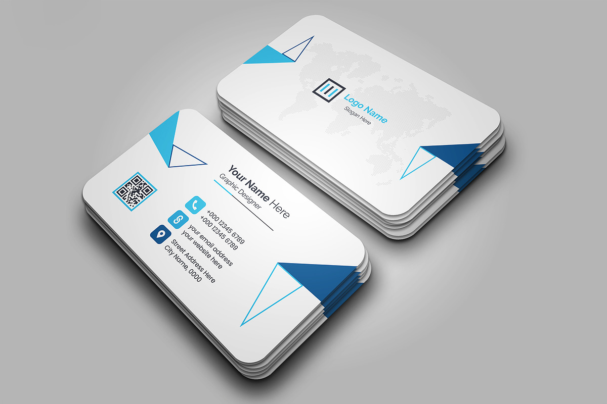 Minimal Business Card Design, a Business Card Template by mijli (Photo 9 of 12)
