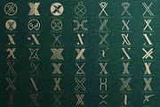 Letter X Logo Bundle XX Monogram Set, a Branding & Logo Template by Pixel Design (Thumbnail 3 of 6)