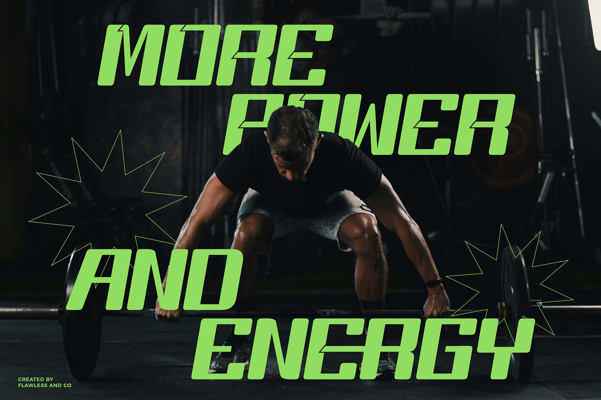 Koopers - Modern Sports Font, a Sans Serif Font by Flawless And Co (Photo 4 of 10)