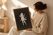 Libra Zodiac Scales Wall Art, a Person Illustration by Vasya Kobelev (Thumbnail 3 of 7)