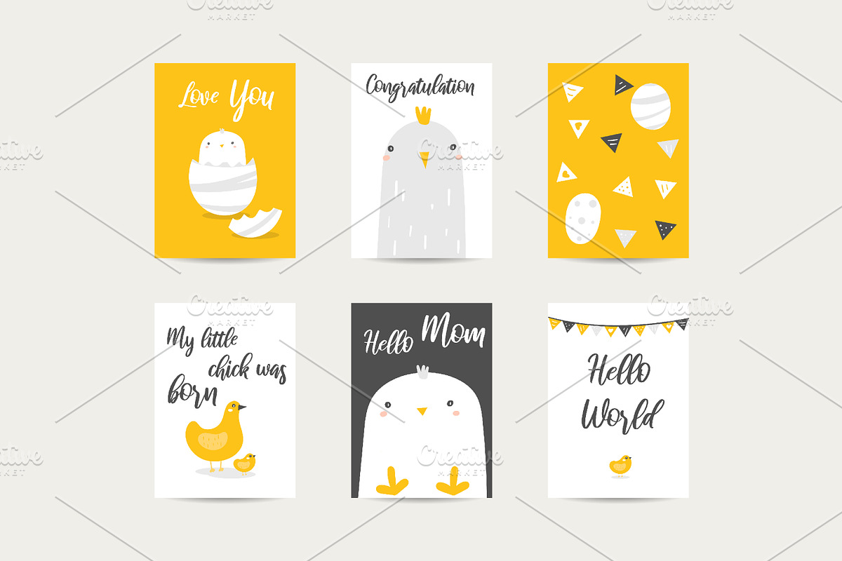 Postcards with animals, an Animal Illustration by Veresk (Photo 8 of 12)