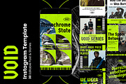 VOID Streetwear Instagram Kit, a Social Media Template by Nenjo Studio (Thumbnail 1 of 5)