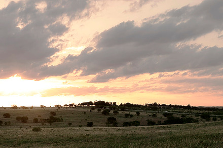 Sunset with Dramatic Sky, a Nature Photo by Will Milne Photography