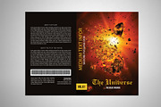 Universe Book Cover Print Template, a Stationery Template by Psd Templates (Thumbnail 4 of 4)