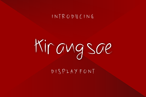 Kirangsae Font