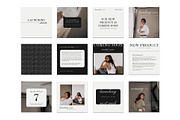 Launch Graphics Instagram Templates, a Marketing Template by Blush Created (Thumbnail 1 of 15)
