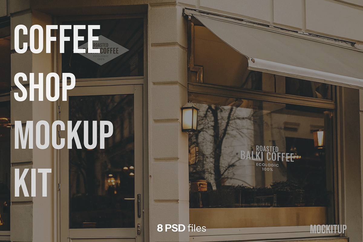 Coffee Shop Mockup Kit | 8 psd, a Packaging Mockup by Mock It Up (Photo 1 of 7)