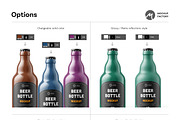 Steinie Beer Bottle Mockup, a Household Mockup by Mockup Factory (Thumbnail 3 of 3)