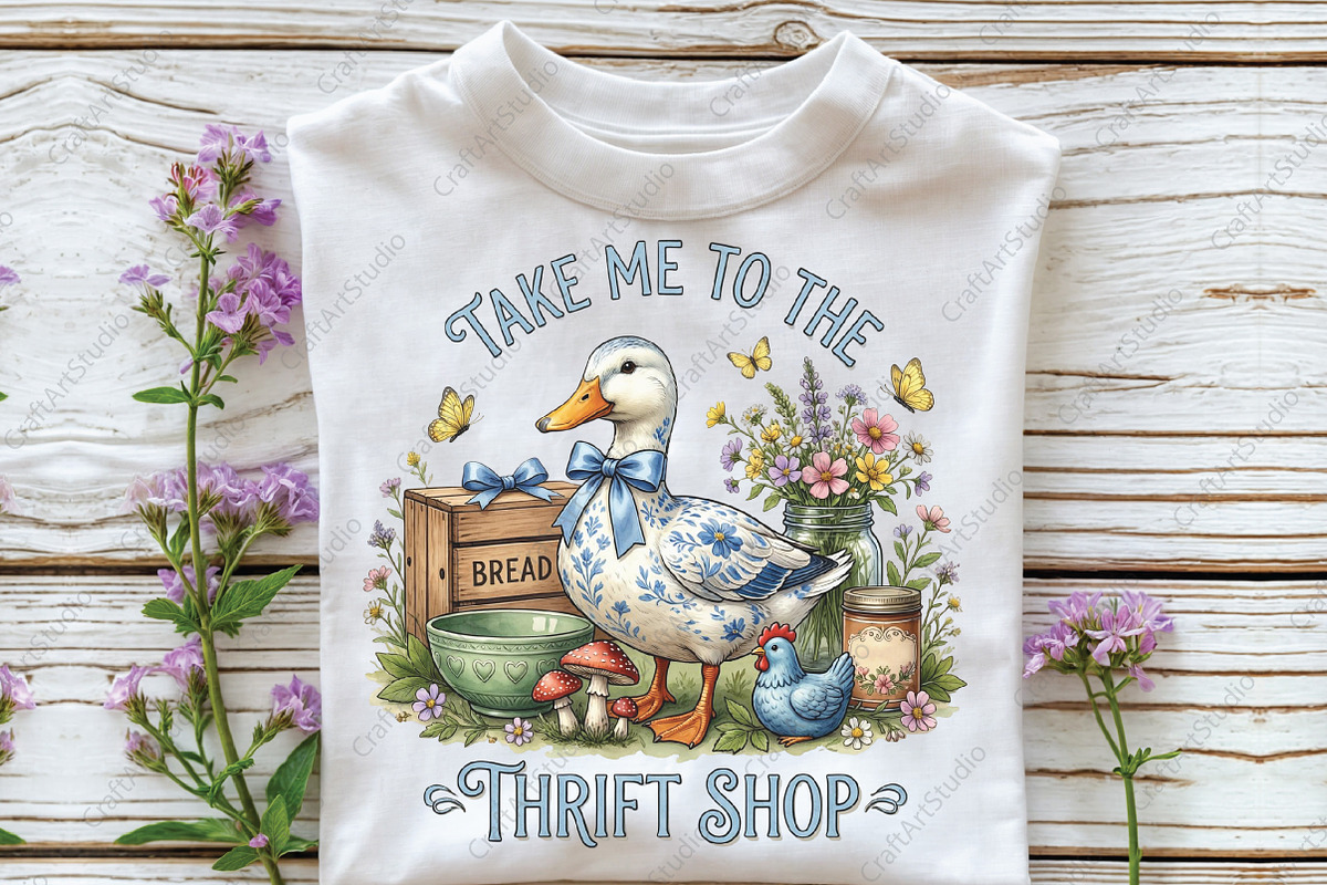 Take Me to the Thrift Shop PNG, an Illustration by CraftArtStudio (Photo 2 of 4)