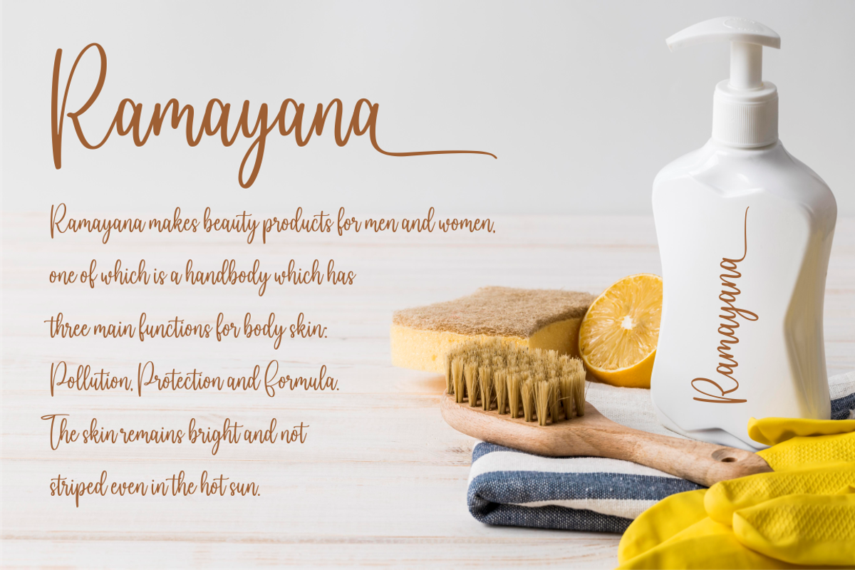 monkey, a Script Font by NJ Studio (Photo 2 of 10)