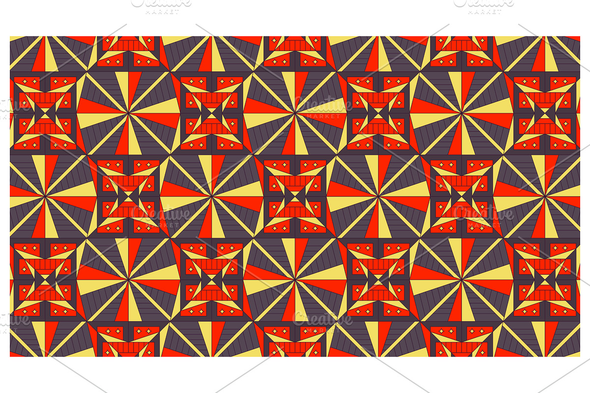 Geometric Seamless Patterns, a Pattern Graphic by Creative Backgrounds (Photo 3 of 7)