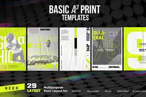 A3 Basic Layout Template Pack