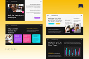 Online Learning Platform PowerPoint, a Presentation Template by Claymoon Lab (Thumbnail 4 of 7)