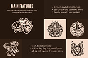 350 Animal and Nature Symbols, a Solid Icon by Creative Stall (Thumbnail 2 of 18)