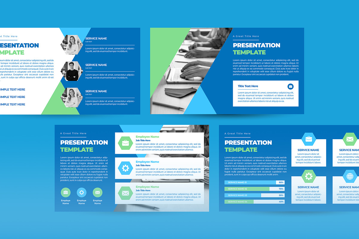 Minimal Project Proposal Template, a Presentation Template by CreativeUP (Photo 4 of 6)
