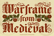 Old Master Typeface, a Blackletter Font by alit design (Thumbnail 14 of 17)