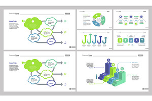 Planning Business Diagram Set