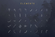 Blue Gold sans serif font + Extras, a Sans Serif Font by VP Fonts (Thumbnail 11 of 15)
