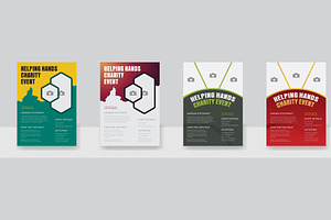 Charity and donation poster, a Flyer Template by Kazi Hossain