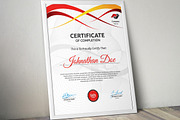 Certificate Word | PSD | AI, a Stationery Template by Curve Design (Thumbnail 1 of 3)