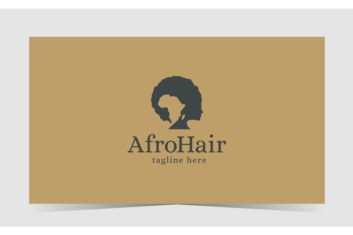 Afro Hair Logo, a Branding & Logo Template by emotions76 (Photo 3 of 3)