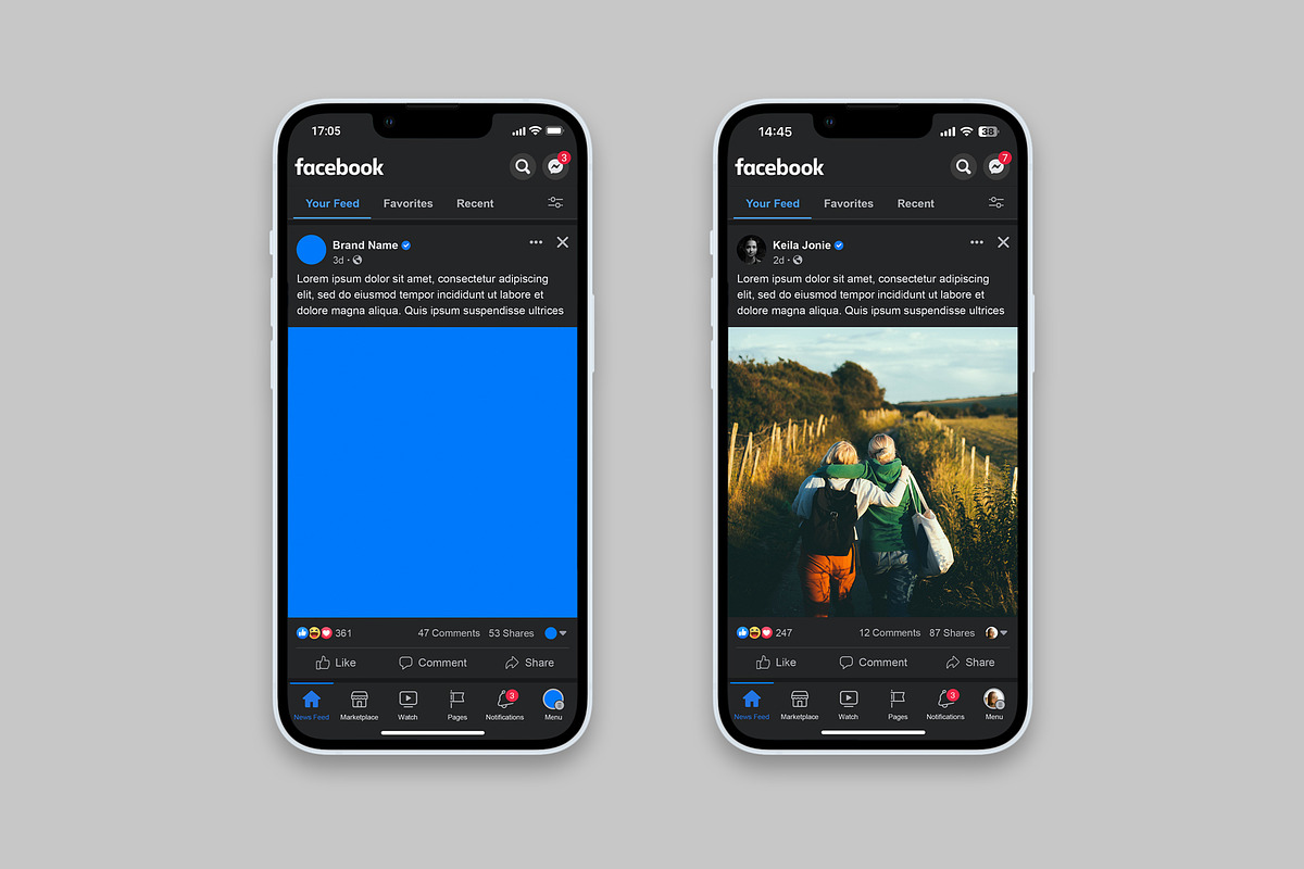 Facebook Template Mockup 2024, a Social Media Template by Dilshod Sobirov (Photo 4 of 9)