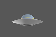Flying saucer UFO simple High LowPol, a Cars & Vehicle 3D Model by CGTech (Thumbnail 2 of 15)