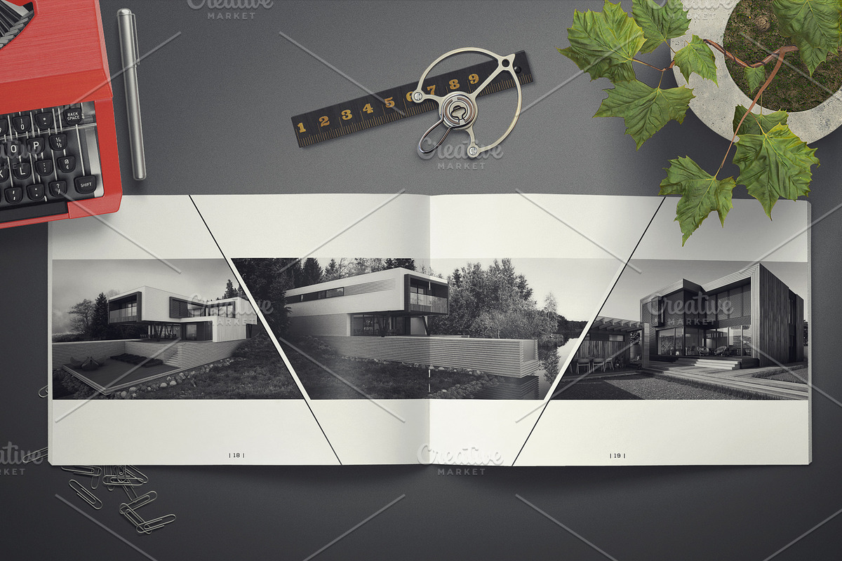 Architecture Landscape Brochure, a Brochure Template by ShapShapy (Photo 10 of 18)