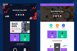 Flashio - Landing Page HTML Template