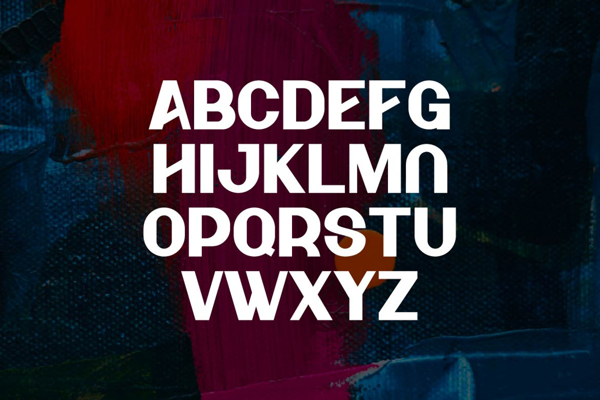 Highkind Creative Display Font, a Sans Serif Font by Artiveko (Photo 4 of 9)