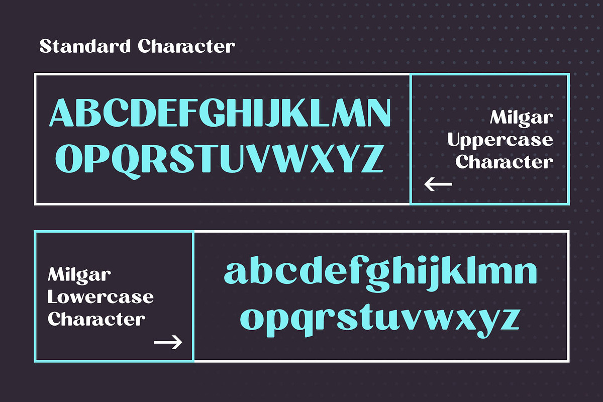 Milgran Sans Font Family preview 6