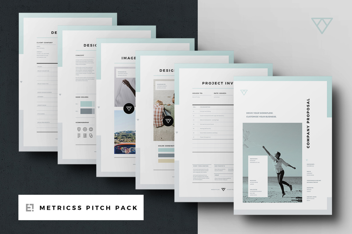 Proposal Pitch Pack, a Brochure Template by Egotype (Photo 1 of 13)