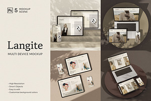 Multi Device Mockup Scene Creator