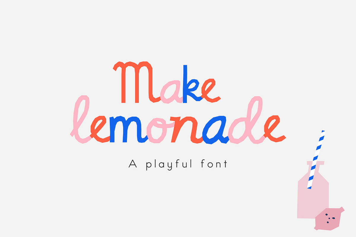 Make Lemonade Font