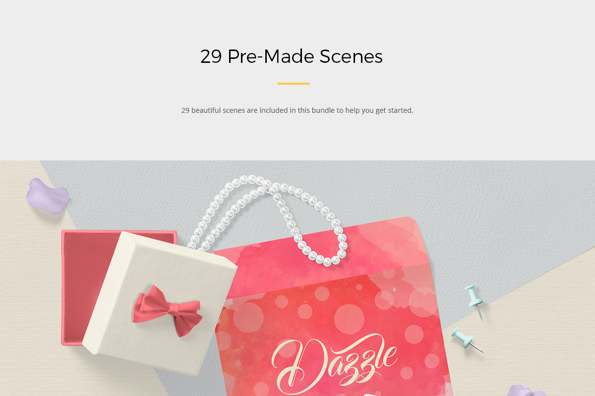 Dazzle - Scene Creator Bundle, a Books & Magazine Mockup by ZippyPixels (Photo 4 of 28)