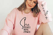 Boho Motivational Self Love SVG Set, an Object Graphic by FiveStarCrafting (Thumbnail 4 of 14)