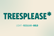 TreesPlease, a Sans Serif Font by Studio Dot by dot (Thumbnail 1 of 6)