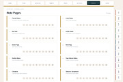 All-in-One Digital Student Planner, a Stationery Template by DigiVara Studio (Thumbnail 5 of 21)