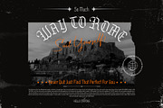 Hello Mytoys Blackletter, a Blackletter Font by alit design (Thumbnail 7 of 15)