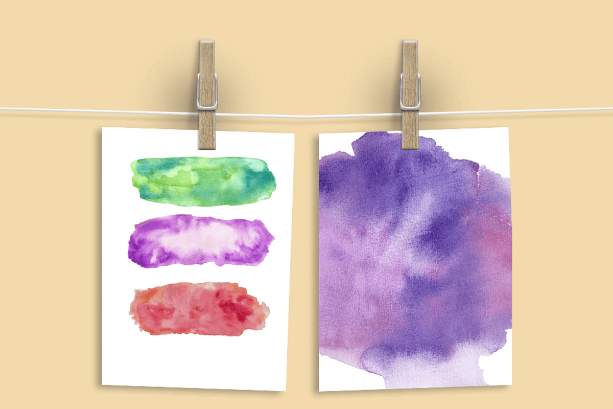 Watercolor Textures - Card Edition, a Texture Graphic by Sinziana Romanescu (Photo 13 of 18)