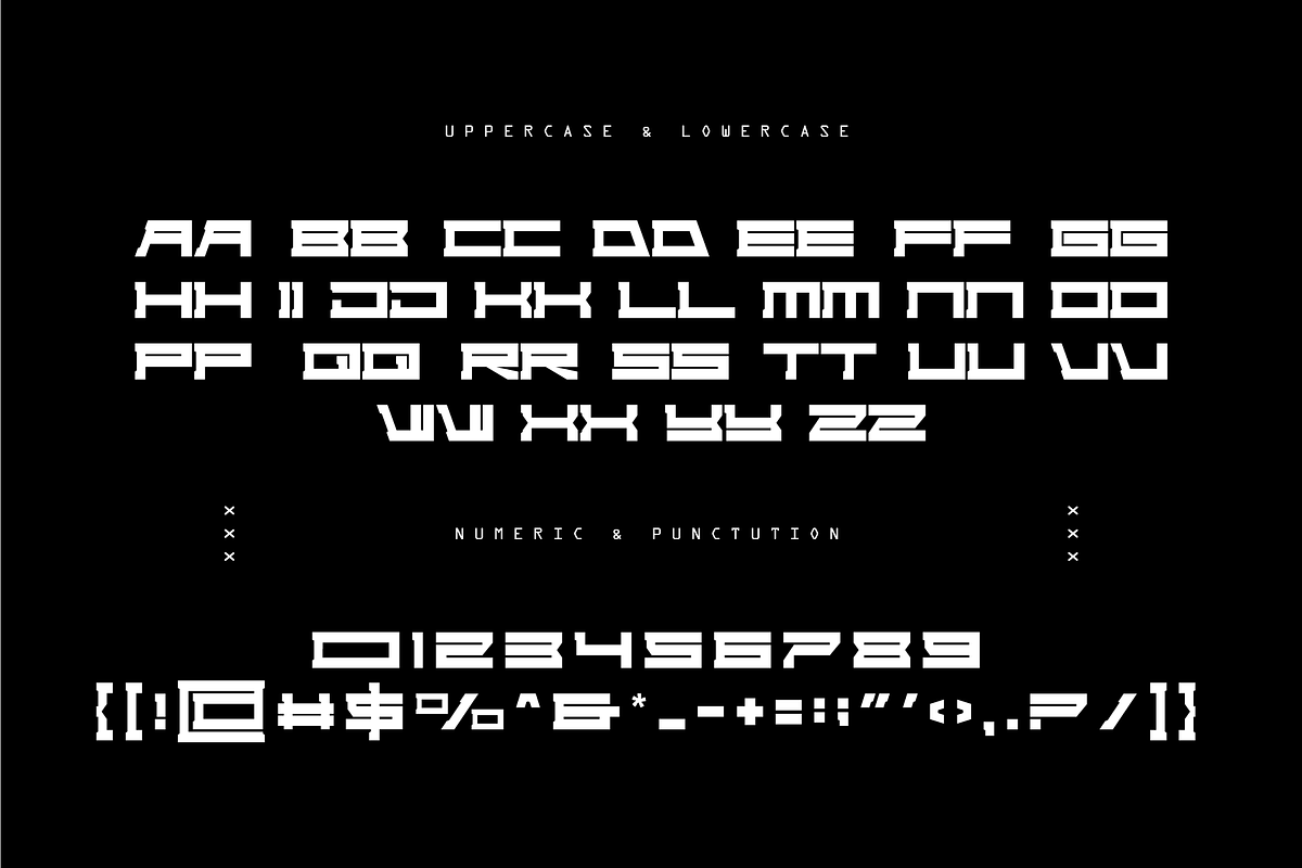 Arox - Futuristic Display Font, a Sans Serif Font by Typeagle (Photo 2 of 8)