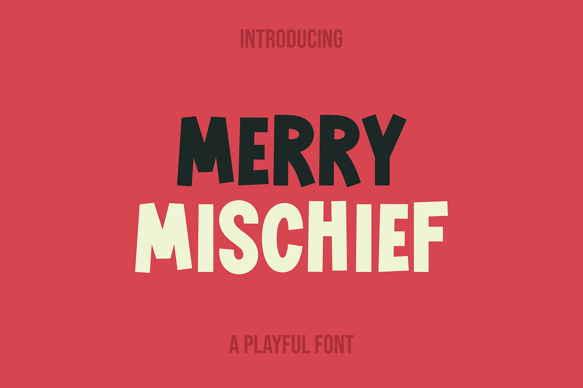 Merry Mischief, a Handwritten Font by RADesigns21 (Photo 1 of 9)
