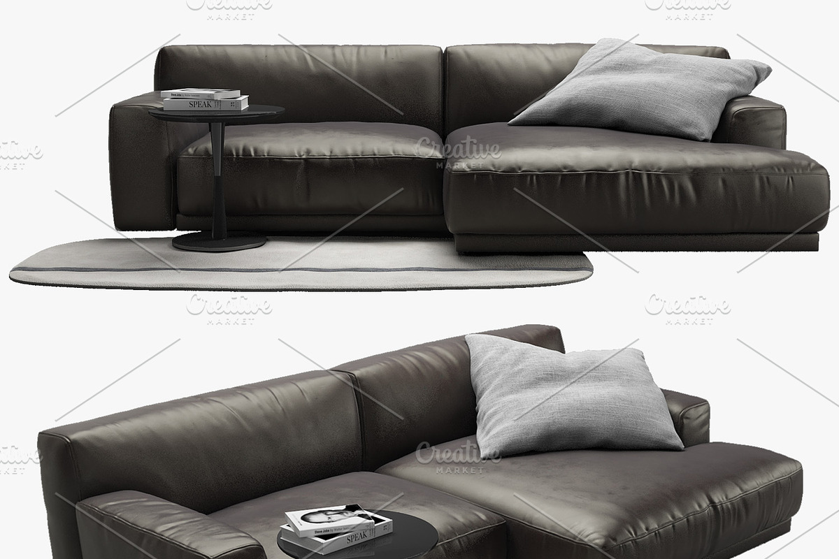 Paris-Seoul sofa 1 3d model, a Furniture 3D Model by 3dmitruk (Photo 1 of 8)